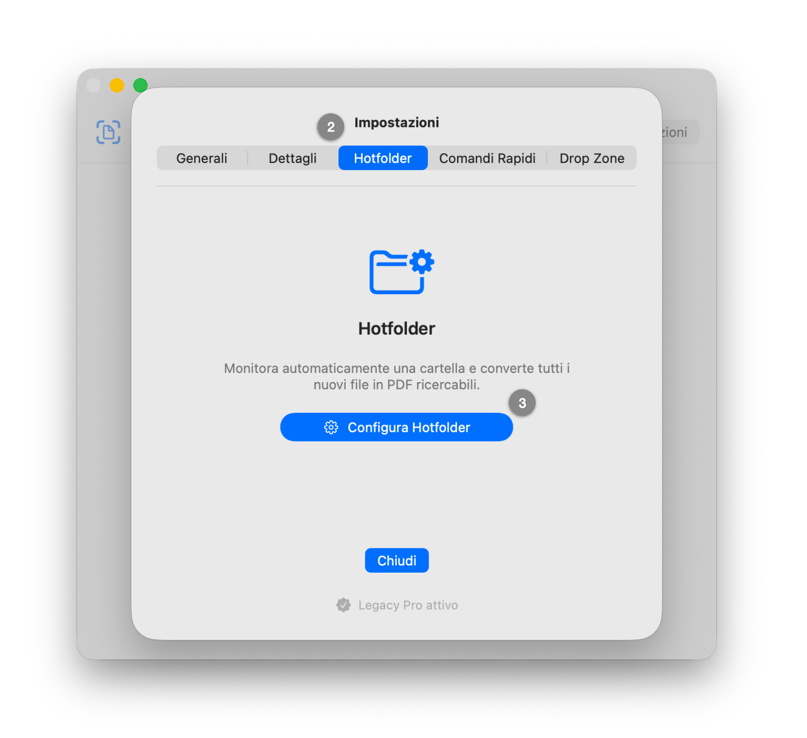 Configurare una cartella monitorata in OnDevice OCR Pro per automatizzare l’OCR sul Mac